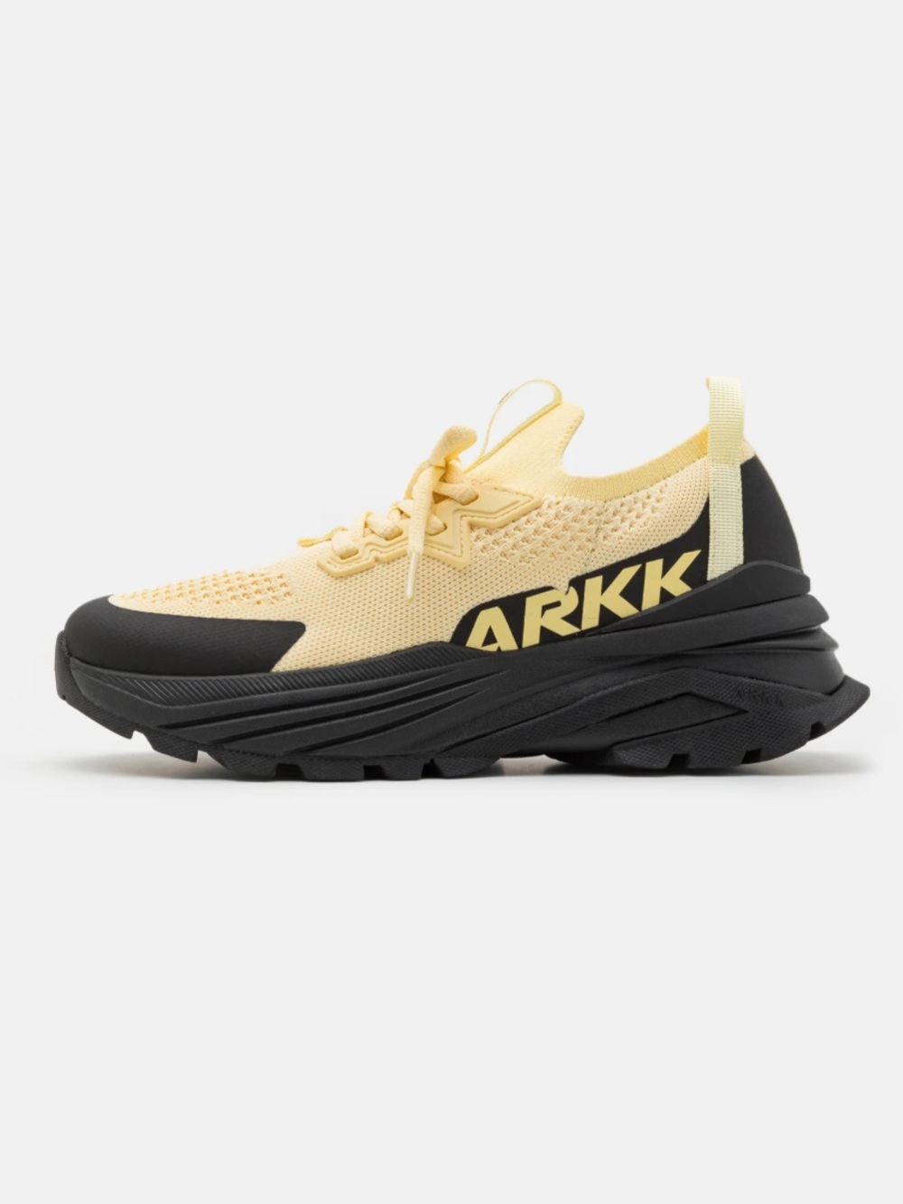 ARKK Copenhagen Waste Zero Sneakers In Yellow & Black Women’s Size 7